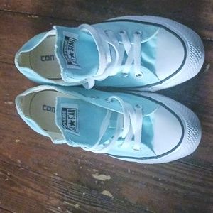 Mint green Converse Allstars